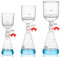 G3 Lab Buchner Funnel Filtering Kit Laboratory Vacuum Filtration Distillation Apparatus with Sand core filtration funnel and Erlenmeyer Flask (250ml)