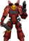 JOYTOY Warhammer 40k Blood Angels, Blood Angels Jump Pack Intercessors Intercessor 1 1/18 Action Figur Collection Model Geschenk，Verleihen Sie Ihrer außergewöhnlichen Sammlungreise Farbe
