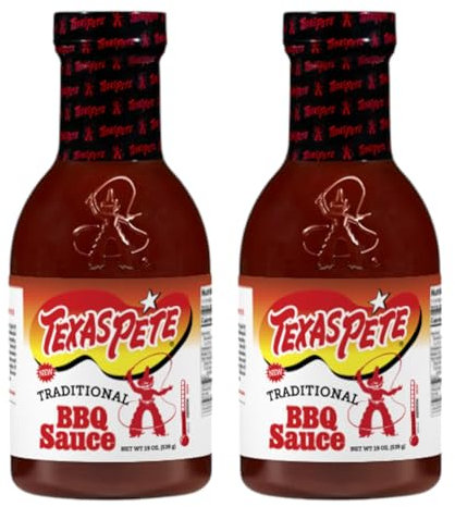 Texas Pete Traditional BBQ Sauce 510g (Pack of 2)