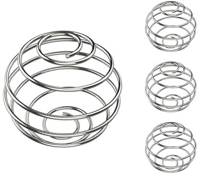 Protein Shaker,4 Pcs Small Shaker Ball Suitable for Protein Shaker bottle,304 Stainless Steel Mixer Whisk (4, 1.3”)