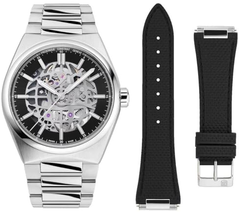 Frédérique Constant Herren Analog Automatik Armbanduhr Highlife Skeleton