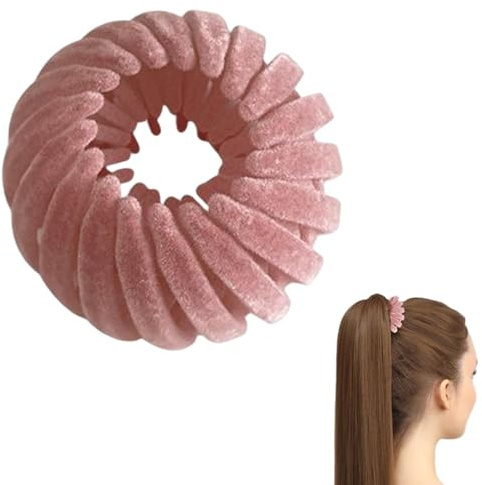 Pince à cheveux magique en forme de nid d'oiseau vintage mat | Pinces à cheveux en velours | Pince à cheveux en forme de nid d'oiseaux | Accessoires pour cheveux pour queue de cheval