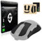 SensoryBoost Grip Tape Set for BenQ Zowie EC3 CW (+ Extra Grip Pad) Sweat-Absorbing, Extremely Non-Slip, Ultra Thin (0.5 mm) Self-Adhesive & Residue-Free Gaming Mouse Accessories