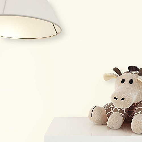 NEWROOM Kindertapete Creme Einfarbig Kinder Vliestapete Vlies Kindertapete Unifarbe Kinderzimmer Babytapete Babyzimmer Niedlich