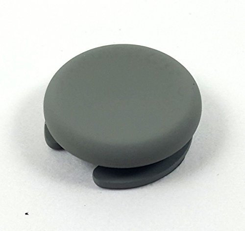 GGZone Analoger Joystick-Daumenkappe aus Kunststoff für 3DS, 3DS XL, New 3DS, New 3DS XL, Grau