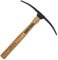 400g Brick Hammer Hickory Handle Double Ended Pick Stone Masons Masonry