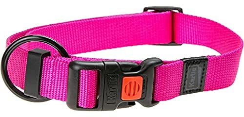 Karlie Art Sportiv Plus Halsband verstellbar neue universal Farben Mix and Match L: 45 - 65 cm B: 25 mm L pink