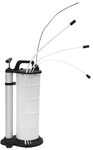 CNCYEAH 9 Liter Ölabsaugpumpe Handpumpe Öl Absaugpumpe Diesel Manuelle Ölabsaugung Flüssigkeitsabsaugpumpe Ölpumpe Udruckpumpe Handpumpe für Motorflüssigkeit und Öl von Autos