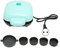 Qcwwy Egg Bite Maker mit 5 Austauschbaren Backblechen, Antihaft-Kochpfannen Egg Bite Maker mit Verriegelungsgriff für Frühstücksbrötchen, Snacks oder Desserts(#2)