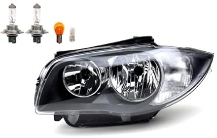Johns, Scheinwerfer passend für BMW 1er E81/E82/E87/E88 03/09-01/13 links + Leuchtmitt.