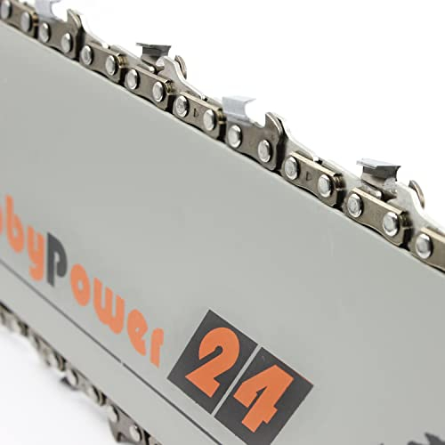 Sägekette 3/8LP 1,1mm 45TG Schnittlänge 30cm Halbmeißel kompatibel mit Ryobi OCS1830 Bosch Husqvarna