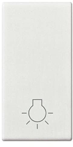 VIMAR PLANA TASTO INTERCAMBIABILE ILLUMINABILE CON SIMBOLO LUCE 14021.L