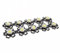 Vrabocry 10 Stück High Power LED Chip 3W Weiß (30000-35000K/600mA - 700mA/DC 3V - 3.4V/3 Watt) Superhelle Intensität SMD COB Light Emitter Components Diode 3 W Bulb Lamp Beads DIY Lighting