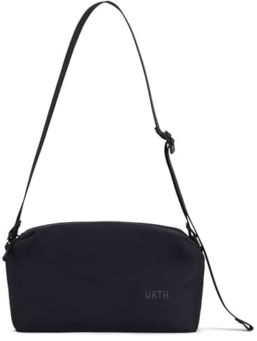 Urth Dolomite 5.1L Crossbody Camera Sling Bag - Water Resistant, Recycled, Multifunction Photography DSLR Everyday Bag in Black