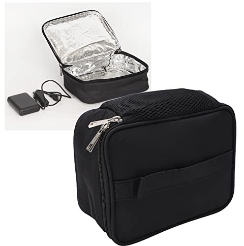 ZLXHDL Bolsa De Almuerzo, Horno Portátil Con Carga USB, Microondas Portátil, Revestimiento De Película De Aluminio, Fiambrera Calentada Con 2 Métodos De Calentamiento