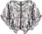 VILOREE Damen Umschlagtücher Stola für Abendkleid 1920s Retro Schal Hochzeit Party Braut Schal Gatsby Kostüm Accessoires Schwarz & Lila (57)