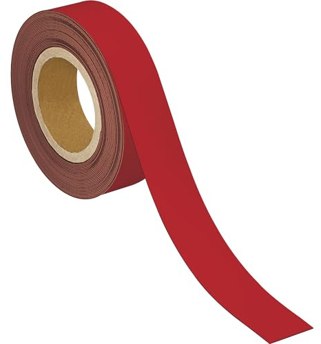 MAUL | Kennzeichnungsband | magnethaftend | LxB 10000 x 40 mm | VE 2 Stk | rot