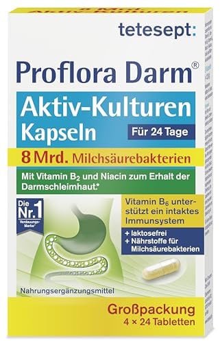 tetesept Proflora® Darm Aktiv-Kulturen Kapseln Vorteilspackung - E-Com Version