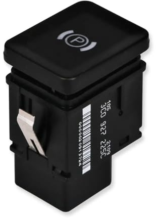 ECVHIPKLG Auto Handbremsschalter Universal Auto Parkplatz Schalter EPB Elektronische Handbremse Parkbremse Taste Schalter Ersatz Für Passat B6 C6 CC 3C0927225C