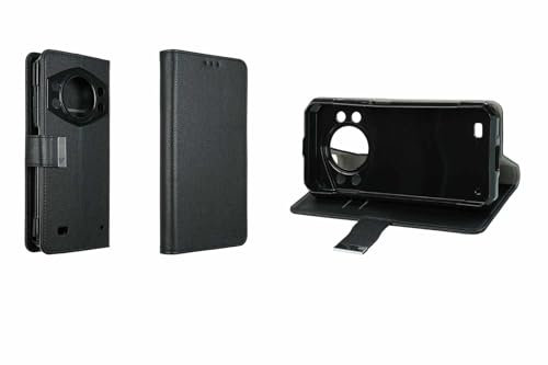 caseroxx Coque pour Cubot KingKong AX Rabat Housse Étui de Protection Antichoc pour Smartphone (Coque de Coloris Noir)