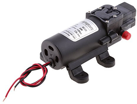 Pompe auto-amorçante à membrane pour moteur DC 12 V 80 W 5,5 L/min A 0142YA