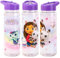 TDL Gabby's Dollhouse 650ml BPA-Free Pink Plastic Sports Bottle with Flip Straw Lid – Kids Hydration Bottle for School, Sports, and Everyday Use