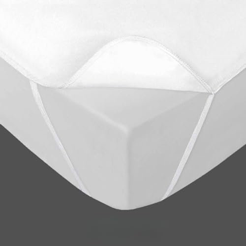 Promo Linge Alèse Jetable Imperméable + Élastiques x2 - Polypropylène - Jessy Blanc (140x190 cm)