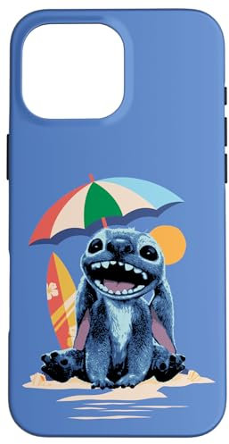 Disney Lilo & Stitch Live-Action Movie Summer Beach Vacation Case for iPhone 16 Pro Max