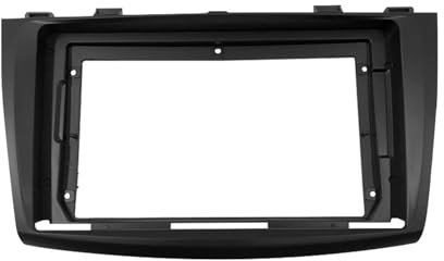 Marco de la placa del panel frontal de la radio de Fascias Radio 9 Pulgadas Para Mazda 3 9 Pulgadas 2010 2011 2012-2013 2 DIN Panel Estéreo Automóvil Kit Instalación Y Reinstalación Molduras Bisel Cub