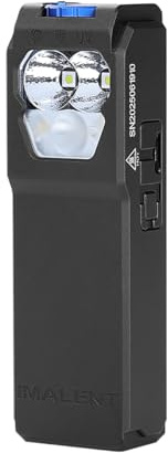 IMLENT GR36 2800 Lumen USB-C Rechargeable LED Clip Flashlight, 3-in-1 with Cool White, Warm Light & UV, EDC Mini Magnetic Base Torch Waterproof for Running,Working and Outdoor Home Emergencies