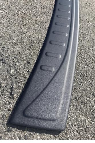 ABS Ladekantenschutz Schwarz mit Abkantung für VW Tiguan 2 II Tiguan ALLSPACE