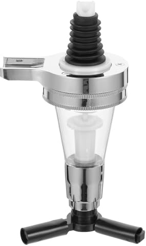 YARNOW Verseur de Vin Mural Robinet Pratique et Doseur 35Ml pour Bar et Support Porte-Bouteille