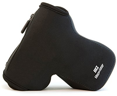 MegaGear Custodia in Neoprene per Nikon D3500, D5600, D3400 (18-105), D5500, D3300, D5300, D5200, D5100