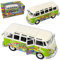Maisto Volkwagen T1 Grün Hippie Flower Power Samba Bully Bus 1950-1967 1/25 1/24 Modell Auto