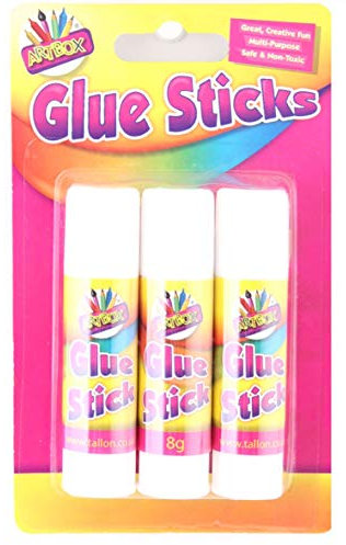 2 x 8g Twist Action Glue Stick (Pack of 3)