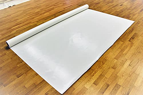 Lkw Plane 700 g (1,00 m x 2,50 m, Weiß) PVC Plane, Abdeckplane Meterware, sehr robust, hochwertig, beidseitig lackiert, leicht abwaschbar, 100% Wasserdicht, hohe UV Beständigkeit, hohe reißfestigkeit,