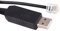 Domotica on Raspberry DSMR Niederländisches P1 Poort-Kabel für Smart Slimme Messgerät mit FTDI-Chip, 5 V TTL UART-Logikpegel, Signale USB auf 6P6C-Anschluss (für Kaifa MA105A MA105C)