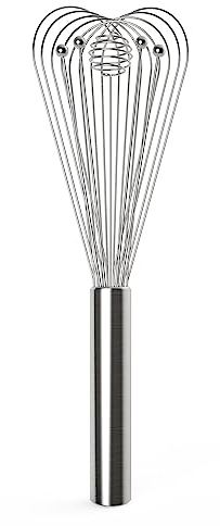 STONELINE Fouet Turbo-Éclair 30,5 cm, en Acier Inoxydable, pour Battre sans Effort, Polyvalent