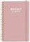 Planificateur budgétaire – Organiseur de finances mensuelles avec carnet de suivi des dépenses pour gérer efficacement votre argent, planificateur financier non daté, livre de compte, A5, rose