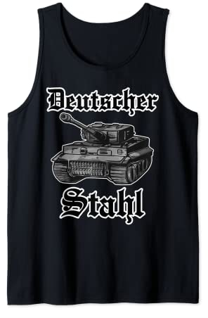 Tigerpanzer 1943 2.Weltkrieg Panzer T-shirt Bundeswehr Shirt Tank Top