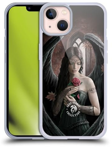 Head Case Designs sous Licence Officielle Anne Stokes Rose Anges Coque en Gel Doux Compatible avec Apple iPhone 13