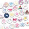 MORCART 28PCS Emoji Wonderland Magnets for Refrigerator - Funny Fridge Magnets - Cute Magnets for Whiteboard - Locker Decorative Magnets - Magnets for Office and Kitchen - Gifts for Women and Men