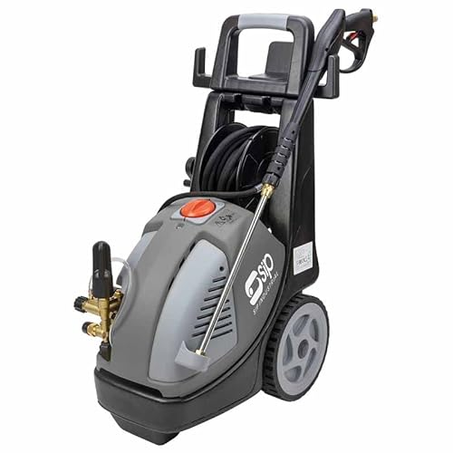 SIP TEMPEST P660/150 Electric Pressure Washer, 2900W 3.9hp, 1450RPM, 2175psi / 150 bar, Flow Rate 660l/h, Spray Lance with Adjustable Nozzle, 10m High Pressure Hose & Gun - Cold Water
