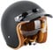 Haofy Motorcycle Helmets, Impact Resistance 3/4 Open Face Helmets High Comfort for Outdoor (XL)