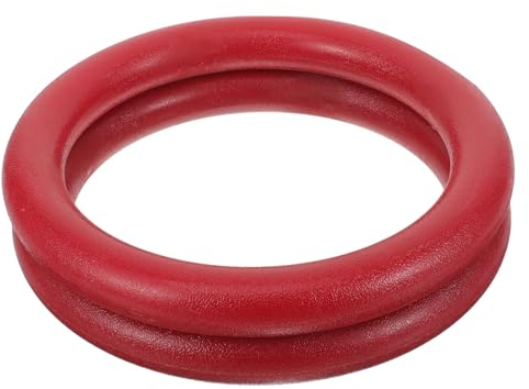 KOMBIUDA 2Stücke Gymnastik Ringe Fitness Workout Ringe für Indoor Übungen Belastbare Klimmzug Ringe Hochwertige Trainingsringe für Calisthenics und Fitnessgeräte