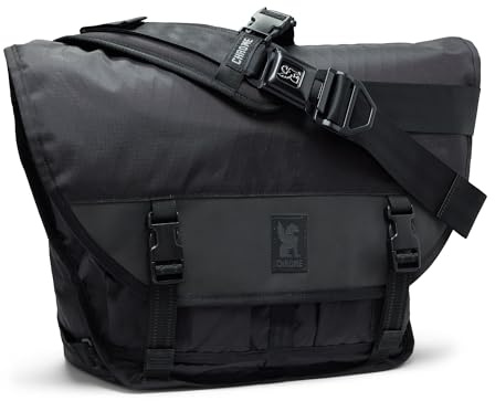 Chrome Industries Citizen Messenger Bag per uomo e donna – Borsa a tracolla leggera con fibbia intercambiabile, può contenere la maggior parte dei laptop da 15 pollici – ideale per lavoro, viaggi