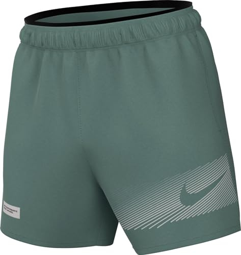 NIKE Shorts Herren Challenger 5Bf Shrt Flash (Ca. 12,5 cm), Bicoastal/Black/Black/Reflective Silv, FN3048-361, S