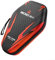 BlissfulAbode Funda de pala de tenis de mesa de material EVA, bolsa impermeable con banda elástica, fácil de limpiar (modelo PB005-B)