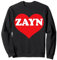 Ich liebe Zayn, ich liebe Zayn Custom Sweatshirt