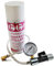 Set Adapter mit Absperrventil und Manometer 0-6 bar für Ausdehnungsgefäße inkl. Gefäßfüller 400 ml unbrennbar